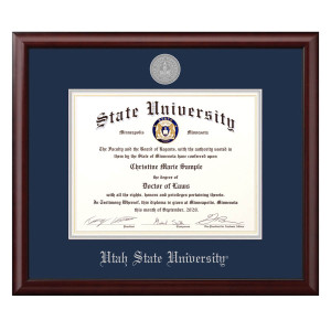 Utah State Scholar Diploma Frame